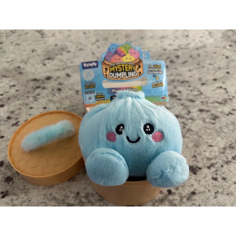 The Original Viral Mystery Dumpling Plush Edition -  Blue Plushie RMS